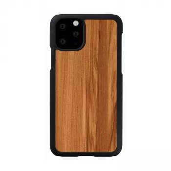 man and wood nuterakaitse iPhone 11 Pro-le — cappuccino must viimistlus