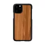 man and wood nuterakaitse iPhone 11 Pro-le — cappuccino must viimistlus