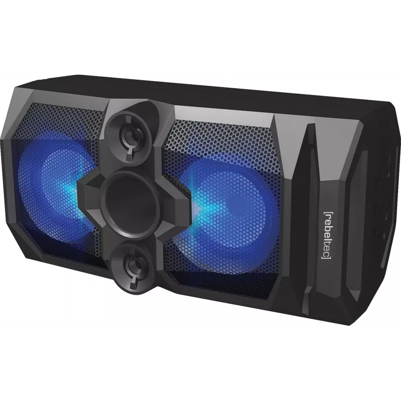 Rebeltec SoundBox 480 kaasaskantav Bluetooth stereokõlar must, 50W RMS