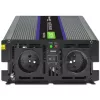 Pingemuundur QOLTEC Monolith 3000 MS Wave, 12 V → 230 V, 1500/3000 W, USB-ga