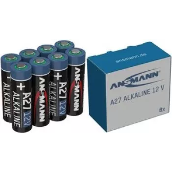 ANS 1520-0016 - Leelispatarei A27 8 tk pakend (1520-0016)
