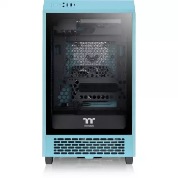 Thermaltake The Tower 200 türkiis karastatud klaas