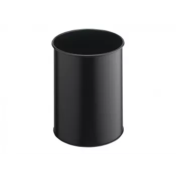 Jäätmemahuti ümar polüester teras must Durable 330101