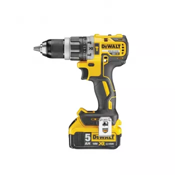 Juhtmeta puur DeWALT DCD796P2 18V Li-Ion 5Ah Padrunita 13 mm, 2 käiku, 1,8 kg