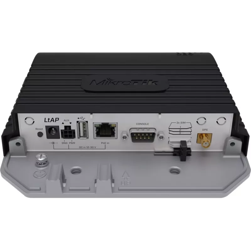 Ruuter MikroTik LtAP LTE7 Kit LtAP-2HnD&R11e-LTE7 — 802.11n, Gigabit Ethernet, 1x LAN, MU-MIMO
