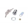 Ukse lukk Extralink ROUND LOCK FOR CABINETS, ümmargune kapiukse lukk, hõbedane