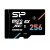 microSDXC-välkmälukaart Silicon Power Hypera 256 GB — Class 10, UHS-I U3, V30, A1, lugemiskiirus 880 MB/s, kirjutamiskiirus 700 MB/s