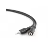 Gembird CCA-423-2M helikaabel 3,5 mm must