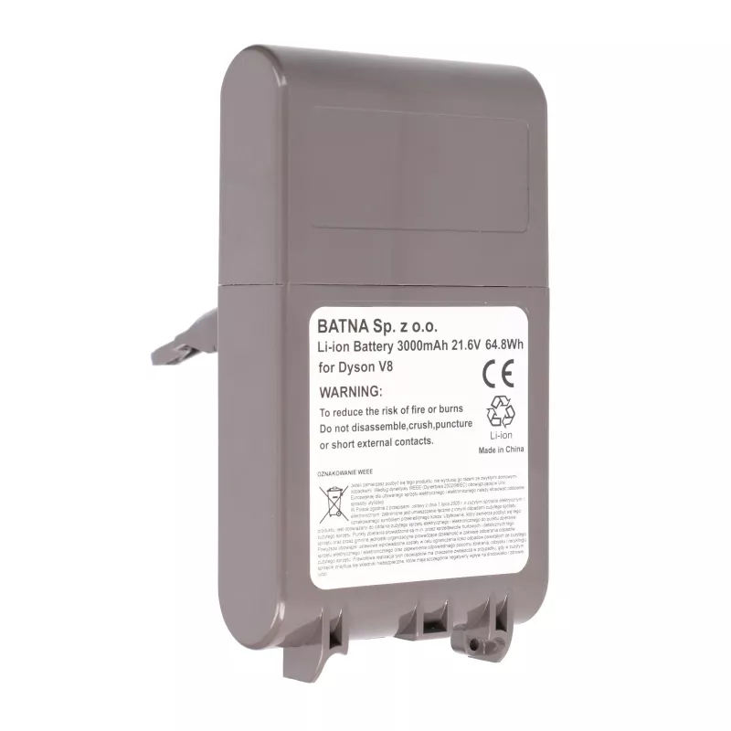 Dyson tolmuimeja aku V8 21.6V 3000mAh
