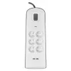 Liigpingekaitse Belkin BSV604ca2m valge 6 vahelduvvoolu pistikupesa 2 m