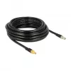 Koaksiaalkaabel DeLOCK 10m SMA/SMA CFD400 LLC400 Must