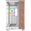 Arvutikorpus Thermaltake View 380 XL WS ARGB Snow Valge — Midi Tower, ATX tugi, aknaga