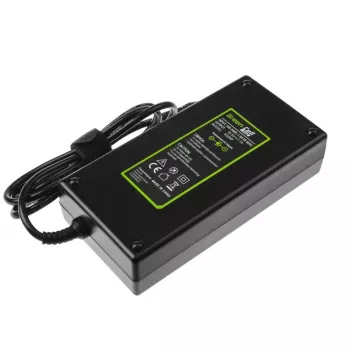 Toiteadapter Green Cell AD56P 150W 19.5V 7.7A ASUS sülearvutitele, siseruumides, must