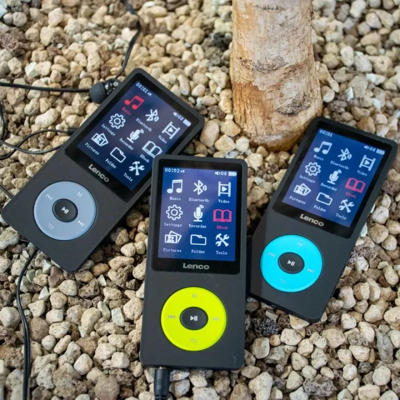 MP3-mängija Lenco Xemio-860BU 8 GB must sinine LCD 18 h taasesitus