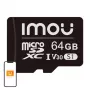 MicroSD mälukaart IMOU ST2-64-S1 64 GB, klass 10, lugemine 95 MB/s, kirjutamine 35 MB/s, U3 V30