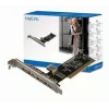 LogiLink PC0028 USB 2.0 PCI-kaart, 4 välist + 1 sisemist porti