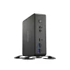 Shuttle XPC Nano PC NC40U, Intel Celeron 7305U, 1x HDMI, 1x DP, 1x USB-C/DP, 6x USB3.2, 1x 2,5-tolline pesa, 2x M.2, 1x LAN, RAID, 24/7 pidev töö, koos VESA ja alusega