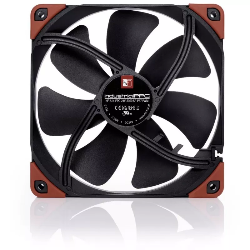 Noctua NF-A14 industrialPPC-24V-3000 SP 140mm korpuse ventilaator