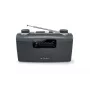 Kaasaskantav raadio Muse M-058 R — AM/FM, pööratav helitugevus, patarei või vahelduvvool (230 V, 50 Hz), must/hall