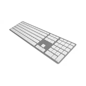 Klaviatuur Matias Mac Silver FK418BTS-UK — kompaktne disain, USB-ühendus