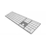 Klaviatuur Matias Mac Silver FK418BTS-UK — kompaktne disain, USB-ühendus