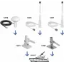 NAVILOCK - antenn - Navigatsioon - 28 dBi - suundantenn - välis-, sise-, laevakasutus