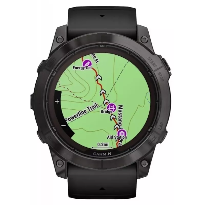 Nutikell GARMIN fēnix 7X Pro 51 mm, 1,4 tolli (3,56 cm) MIP 280×280, puutetundlik, Wi‑Fi, GPS, 32 GB, must
