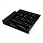 Riiuliplaat ROLINE 19-tolline 2 U 550 T 25 kg kandevõime must