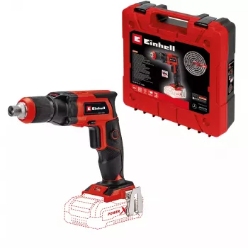 Einhell TE-DY 18 Li-Solo. Leerlaufdrehzahl: 4000 U/min. Energiequelle: Batterie/Akku, Batteriespannung: 18 V. Breite: 980 mm. Paketgewicht: 2,8 kg, Ve