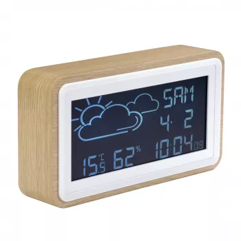 Digitaalne ilmajaam Denver WS-72 Wood LCD DC/aku
