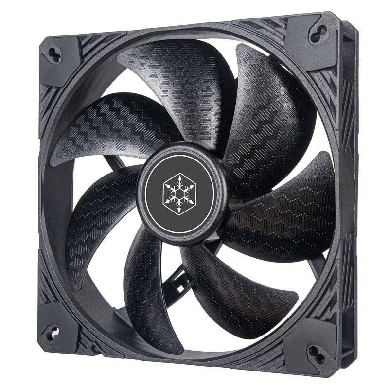 Jahutusventilaator SILVERSTONE SST-SF140B 140 mm must aksiaalne arvutikorpuse ventilaator