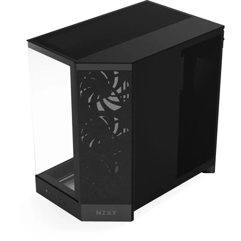 NZXT H9 Air Flow (2025) suur kahekambriline keskmine tornkorpus - must
