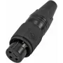 XLR 3-pin socket Omnitronic IP 30208436 – emane šassiikonnektor heliseadmetele