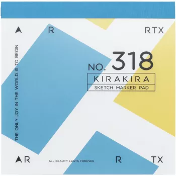 Sketchbook Arrtx LC302666, 18 x 18 cm, 56 sheets, square format