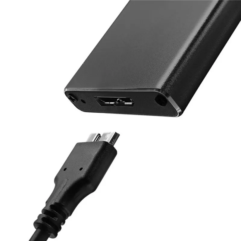 M.2 SATA SSD ümbris QOLTEC 51854 USB 3.0 tööriistavaba