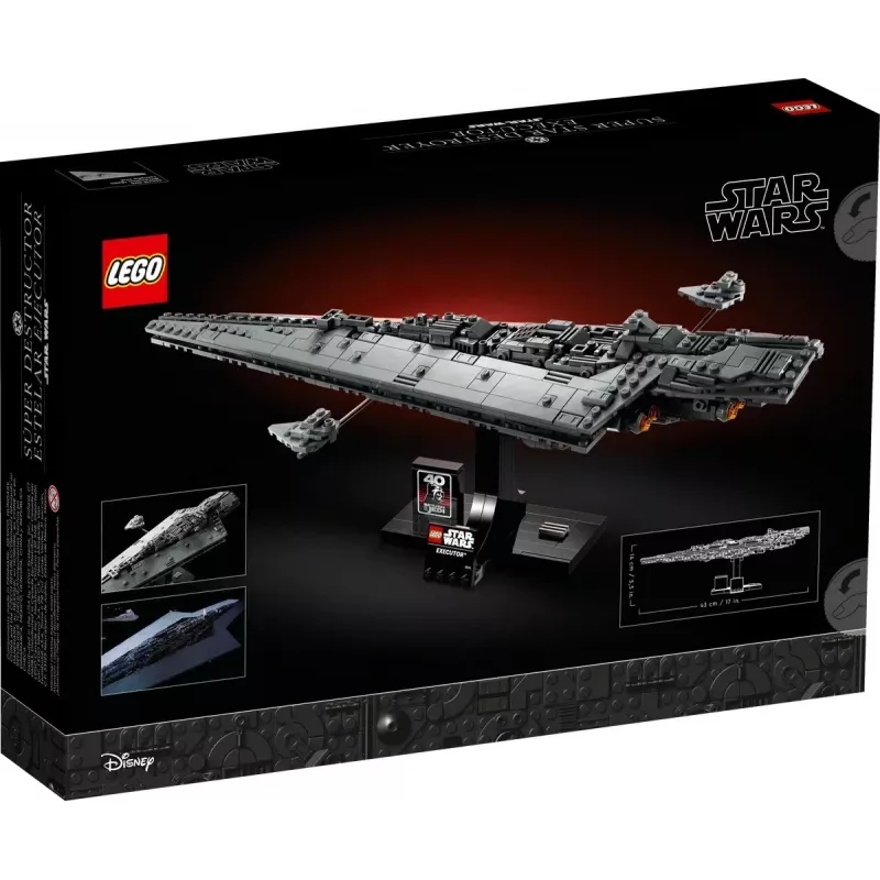 LEGO Star Wars Executor Super Star Destroyer 75356 — mudelikomplekt, 6034 osa