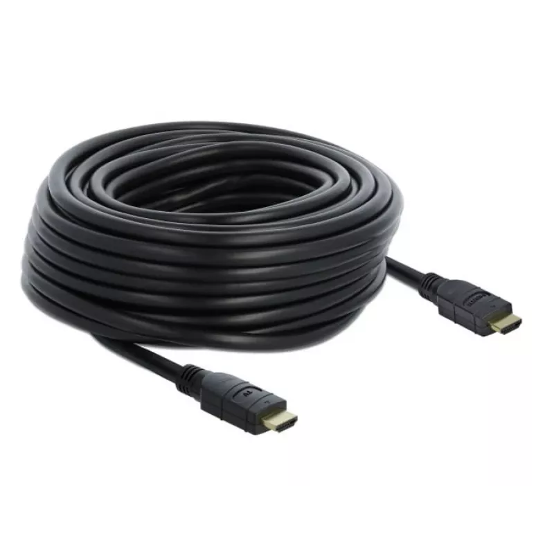 HDMI-kaabel DeLOCK 85286 20 m A-tüüpi isane-isasele must