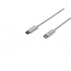 Kaabel Lightning (m)->USB-C (m) 2m Mfi Prati Valge Natec NKA-2151