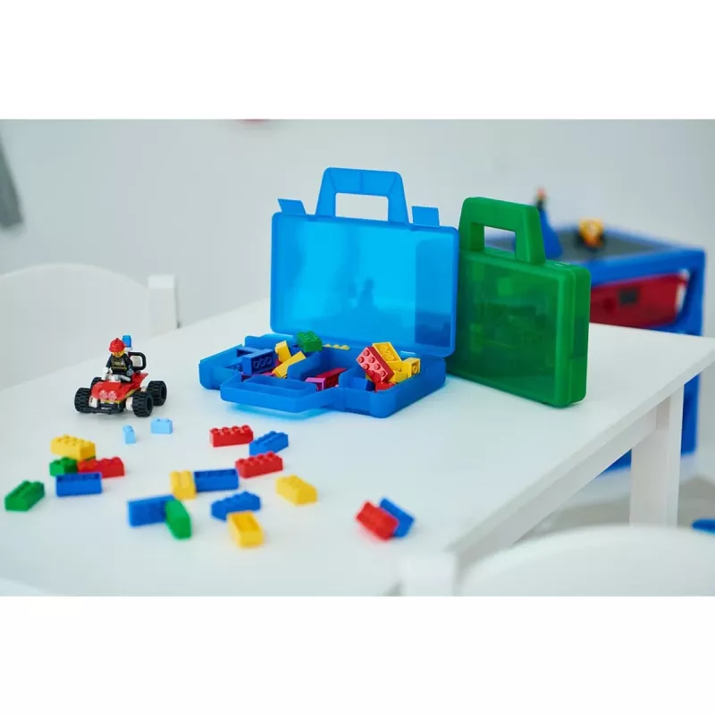 Hoiukast Room Copenhagen mudel 40870002, sinine — sorteerimiskast LEGO jaoks ja väikeste mänguasjade jaoks