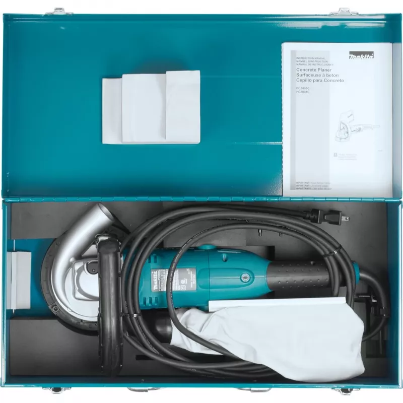 Makita PC5001C kaasaskantav lihvmasin 10500 RPM Must, Sinine 1400 W