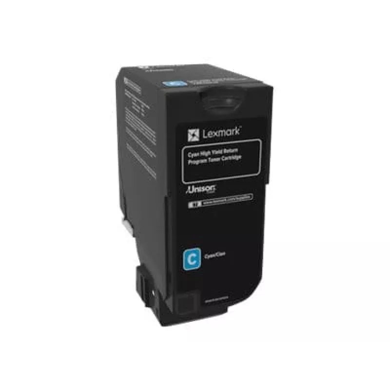 Tooner Lexmark RETURN-toonerkassett tsüaan 74C2HC0 3000 lehekülge