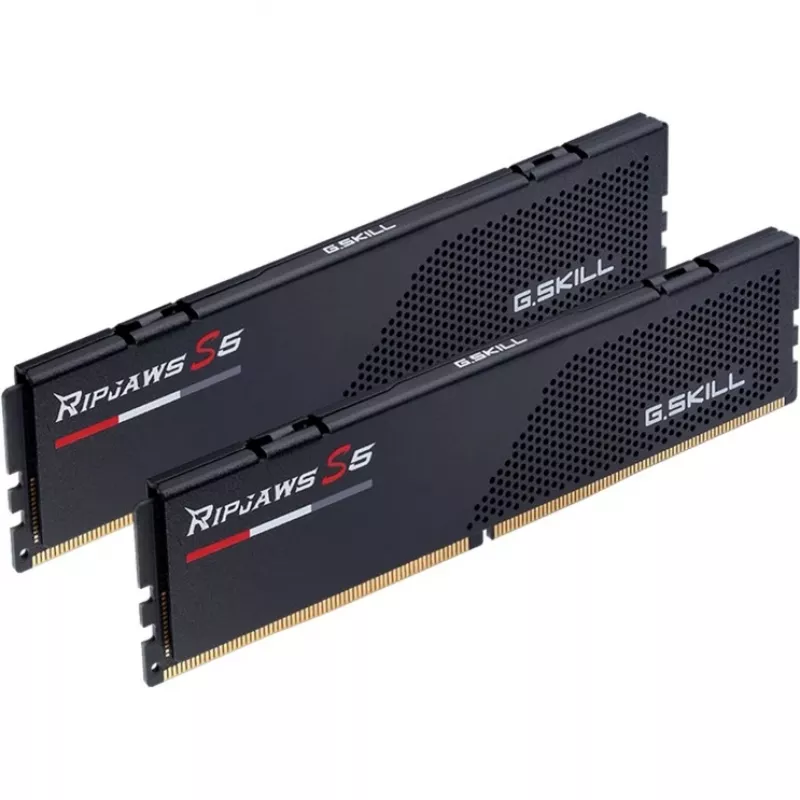DIMM 64 GB DDR5-6000 (2x 32 GB) kahekomplekt, must mälu, F5-6000J3238G32GX2-RS5K, Ripjaws S5, INTEL XMP