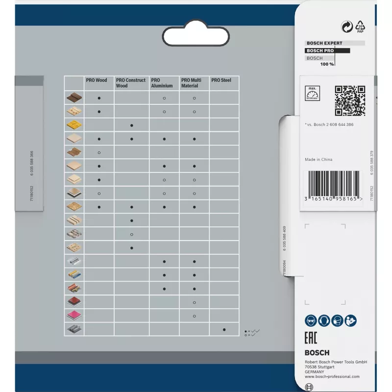 Bosch 2608837669 ketassaagileht, 140 mm