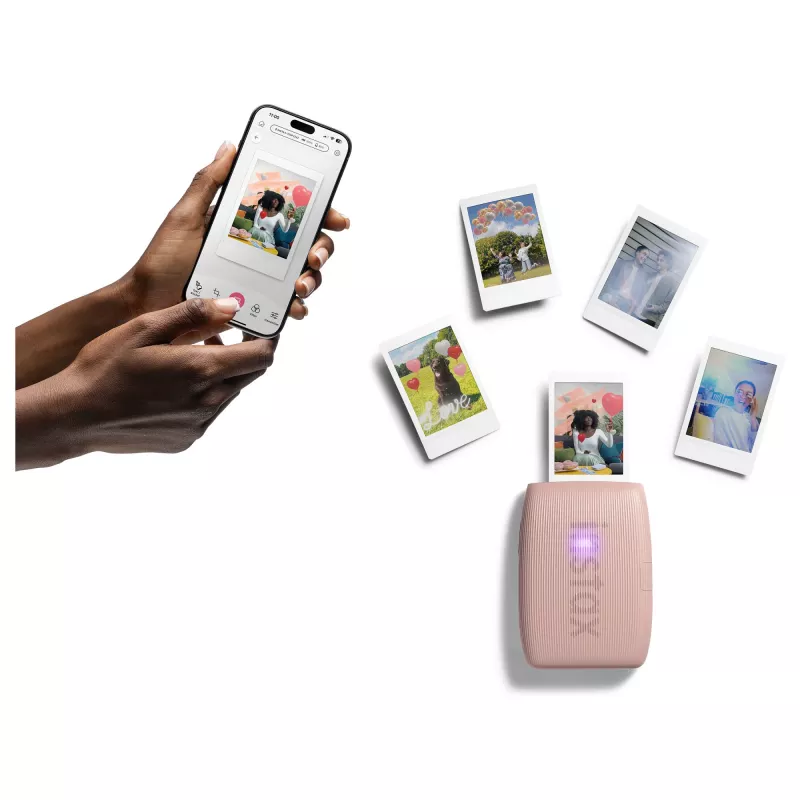 Fotoprinter Fujifilm Instax Mini Link 3 roosa Bluetooth kaasaskantav kiirprinter