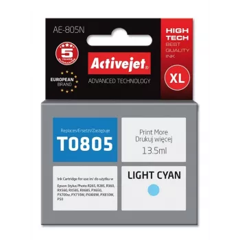 Tindikassett ActiveJet AE-805N, ühilduv Epsonile, fototsüaan, XL 13,5 ml