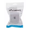LANBERG Outlet Box RJ-45 Cat6 OU6-0002-W valge, 2 pesa, 30×54×57 mm