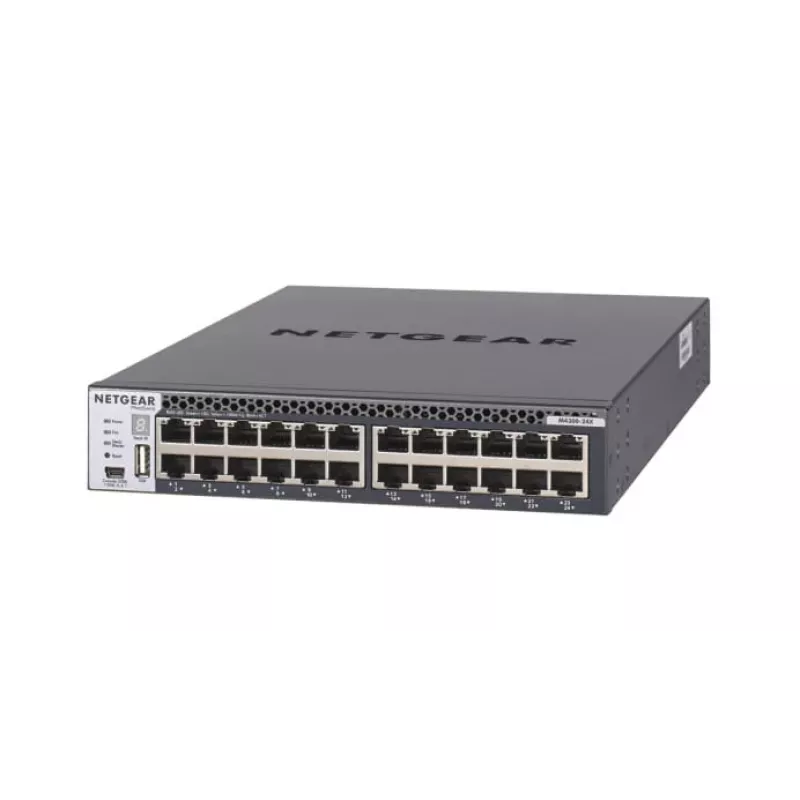 NETGEAR M4300-24X Hallatav L3 10G Ethernet (100/1000/10000) 1U Must
