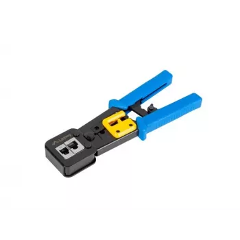 Pressimistööriist LANBERG NT-0204 RJ-45 pistikutele, must/sinine, 272×110,5×30 mm, 140 g