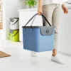 Plastist hoiukonteiner rotho Albula 40 L ristkülikukujuline, sinine, 40 L maht, riputusava, 400×358×340 mm
