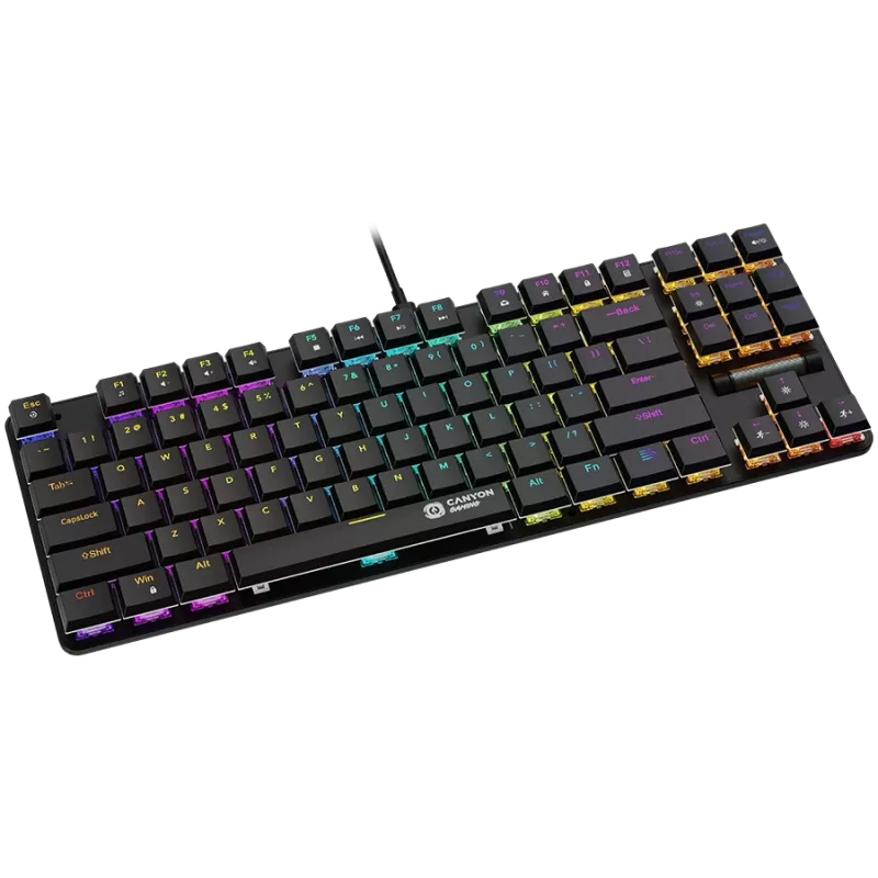 CANYON klaviatuur Cometstrike TKL GK-50 EN Juhtmega